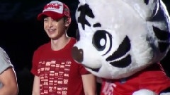 首爾世界杯體育場韓國足球隊熱身賽表演