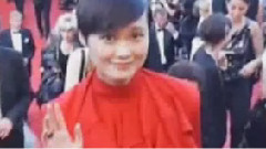李宇春戛納紅毯首秀紀實 紅色風暴席卷坎城