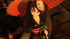 唐傘さんが通る