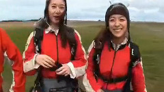 新西蘭跳傘 Krystal & Luna 13/04/12