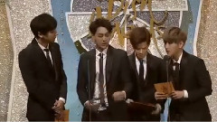 金唱片 EXO新人獎頒獎