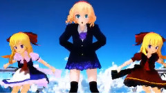 アリスにブレザー制服を著せてみた