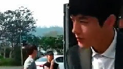 偶遇明洙拍戲現場