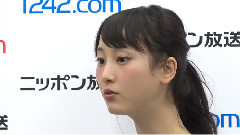 松井玲奈ANN結束后記者會1