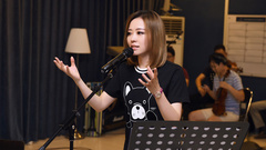 張靚穎Bang The World巡回演唱會排練探班
