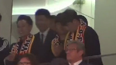 勝利觀看球賽