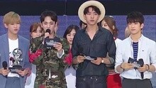 Big Bang 一位受賞 現場版