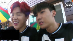 BANGTAN BOMB官網更新J-hope&Jimin觀看 DOPE 的反應