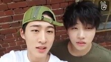 明星真實live V 預告片 B.I and 振煥