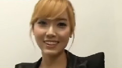 Arirang Jessica給Krystal應援影像