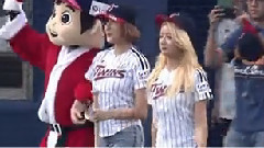 MBC Sports 棒球賽開球 普美&夏榮Cut