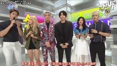 150823 人氣歌謠 VIXX LR LEO X Ravi 采訪 [中字]