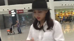 王霏霏深圳寶安機場接機
