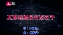 其實我還是有些在乎
