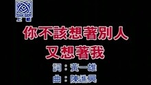 你不該想著別人又想著我
