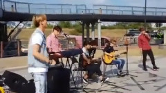 V App 盤浦漢江公園 Sunday Busking Live 15/09/19