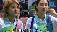 女子射箭決賽 MAMAMOO(輝人) VS Shannon 金牌瞬間