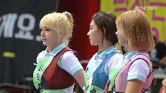 中秋特別節目 2015 偶像運動會 未播出影像 女子射箭 預賽 AOA vs 世界聯隊