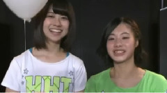 HKT48 ひまわり組 パジャマドライブ 公演 若田部遙,深川舞子 公演終了後心得