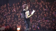 [JustT]151108 金俊秀四巡首爾站day2 Genie Time 唱<死亡筆記>彌海砂唱段<I'm Ready>