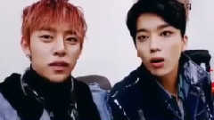 V APP B.A.P 大賢&永才 Cute Moment