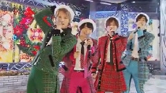 サンタが町にやってくる(2015 FNS歌謡祭)現場版 15/12/02