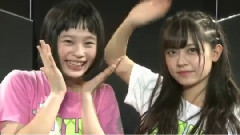 HKT48 ひまわり組 パジャマドライブ 公演 村川緋杏,巖花詩乃 公演終了後心得