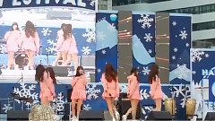 海云臺的冰雪節