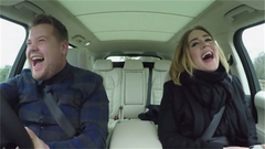 Adele - Hello&Rolling in the Deep(James Corden's Carpool Karaoke預告)