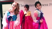 Sting 舞蹈練習 韓服版