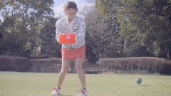 山內鈴蘭 ザバスミルク 部活ワザ選手権 #06 なんでもゴルフ