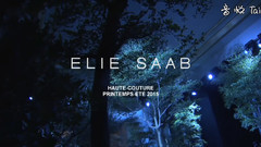 Elie Saab的高級定制時裝2015春夏時裝show