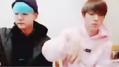 vapp直播 吃放送肚子餓了吧 金碩珍&閔玧其