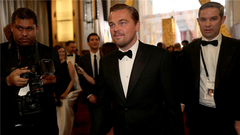 Leonardo DiCaprio奧斯卡紅毯采訪