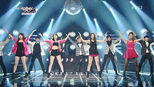 TEEN TOP,Girl’s Day - Gentleman 130426音樂銀行現場版