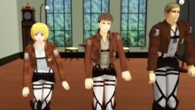  - 【進擊的巨人】3D版黑絲吊帶兵長熱舞