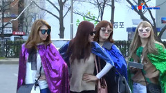 KBS音樂銀行上班 Rainbow Cut