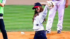 首爾職業棒球賽開球 主-Jessica 飯拍版
