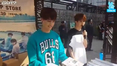 GOT7又在POP UP STORE出現了
