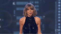 Taylor Swift - 霉霉獲獎感言