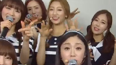 TWICE & Lovelyz 音樂銀行采訪