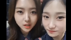 百發百中特別邀請戰 - 后臺花絮 林娜榮&鄭彩妍Ver