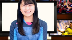 小嶋真子主持足球節目 Fchan TV#2