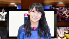 小嶋真子主持足球節目
