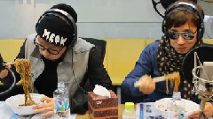 Super Junior Eunhyuk VS Son PD 炸醬面比賽 (MBC Kpop Kiss The Radio)