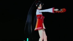 結ンデ開イテ羅剎ト骸