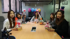 2014 EXID 萬圣節制作糖果籃