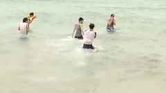 WIN EP03 TEAM B海邊玩耍片段