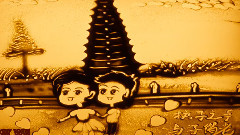 唯美Q版沙畫