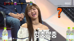 OH MY GIRL - 蒙面歌王 劉是我(YooA) 模仿男IDOL舞蹈動作